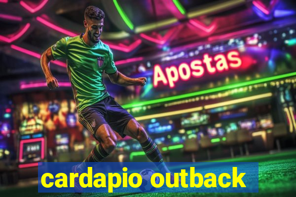 cardapio outback